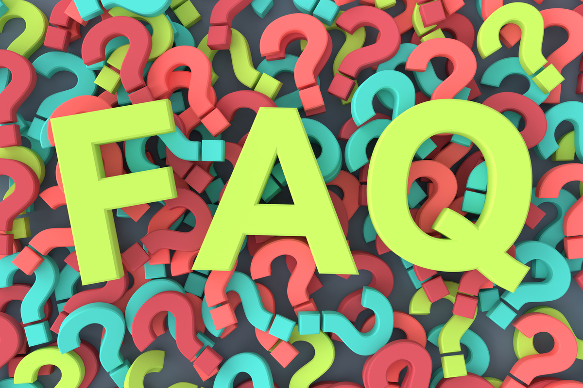 Frequently asked questions (FAQ). 3D rendering.